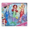 Poupees Disney Princesses - La petite sirène - Ariel et ses 2 sœurs