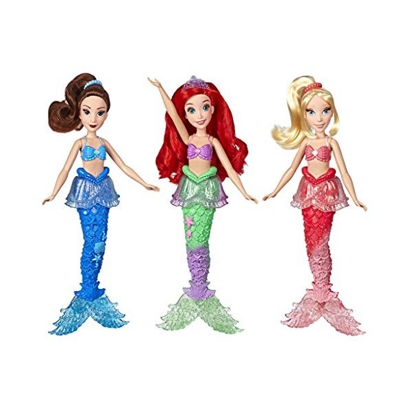 Poupees Disney Princesses - La petite sirène - Ariel et ses 2 sœurs