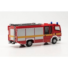 Herpa- Man Maquette Camion TGM CC Ziegler-Z-Cab Pompiers, échelle 1/87, Model Allemand, pièce de Collection, Figurine Plastiq