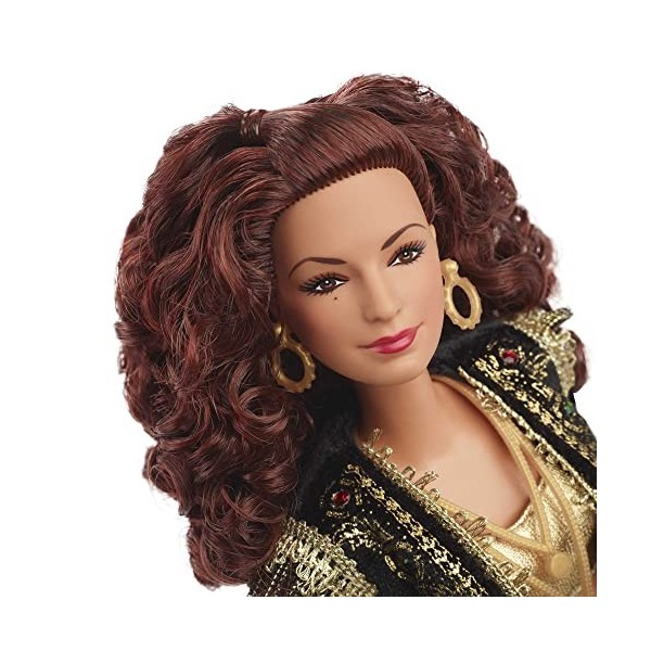 Barbie Signature Collection Musique Gloria Estefan, poupée de Collection Jouet Mattel HCB85 