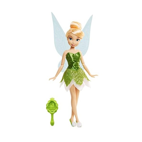 Disney Parks Exclusivité – Poupée avec brosse – Fée Belle Tink 30,5 cm