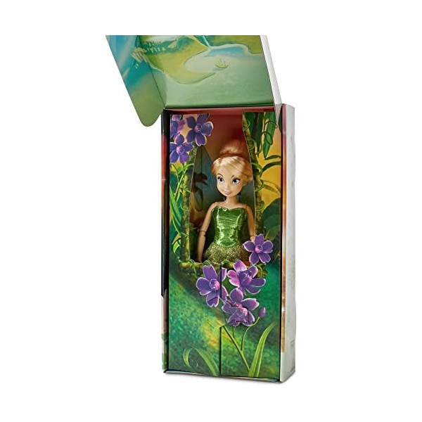 Disney Parks Exclusivité – Poupée avec brosse – Fée Belle Tink 30,5 cm