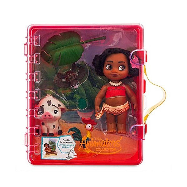 Mini-Jeu de Poupee Officiel Disney Moana Animators Collection