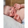iCradle Poupées Reborn Full Body Reborn - 50,8 cm - Anatomiquement correcte - Jouet de Noël pour enfants