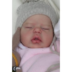 iCradle Poupée Reborn réaliste de 55,9 cm pour bébé fille - Cadeau de Noël et danniversaire pour enfants