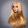 Leying Forme De Tête Féminine à Léchelle 1/6 Convient pour Une Poupée Active De 12 Pouces Tête De Poupée De Personnage Dani