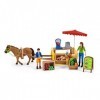 Schleich- PLAYSET Étal Mobile de la Ferme Farm World, 42528, Multicolore, 34 x 23 x 12 cm