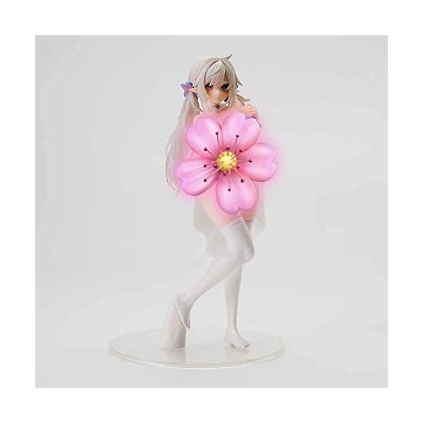 MKYOKO ECCHI Figure-Pure White Erof - Statue 1/6-Anime/Vêtements Amovibles/Poitrine Douce/Adulte Jolie Fille/Modèle de Collec