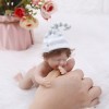 ZQXCU Poupée Reborn Realiste Fille Mini 15cm Silicone Souple Bébé Reborn Pas Cher Souple en Silicone Reborn Babys Dolls ,A