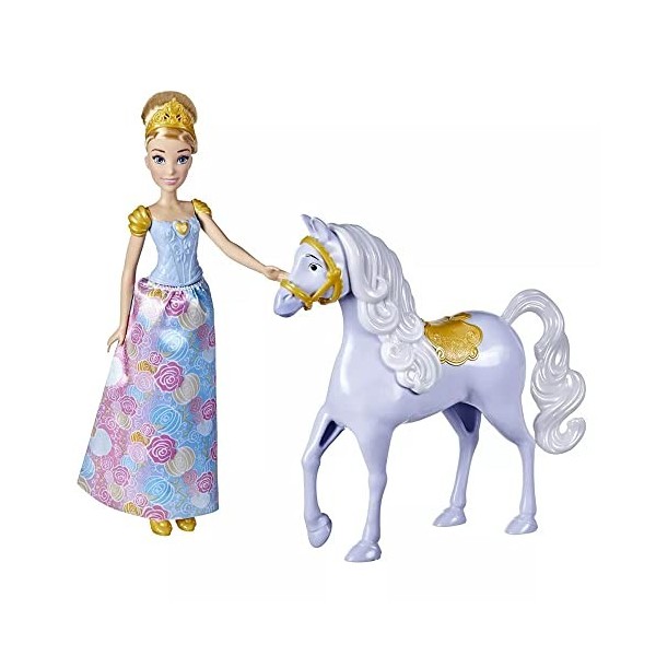 Disney F26315L00 / F26315L00 / F26315L00 Poupées Princesse Cendrillon et Cheval Majeur