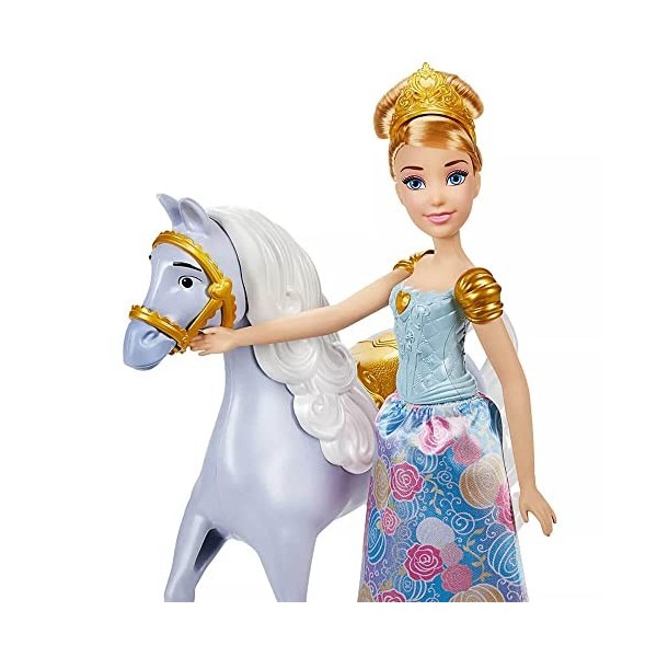 Disney F26315L00 / F26315L00 / F26315L00 Poupées Princesse Cendrillon et Cheval Majeur