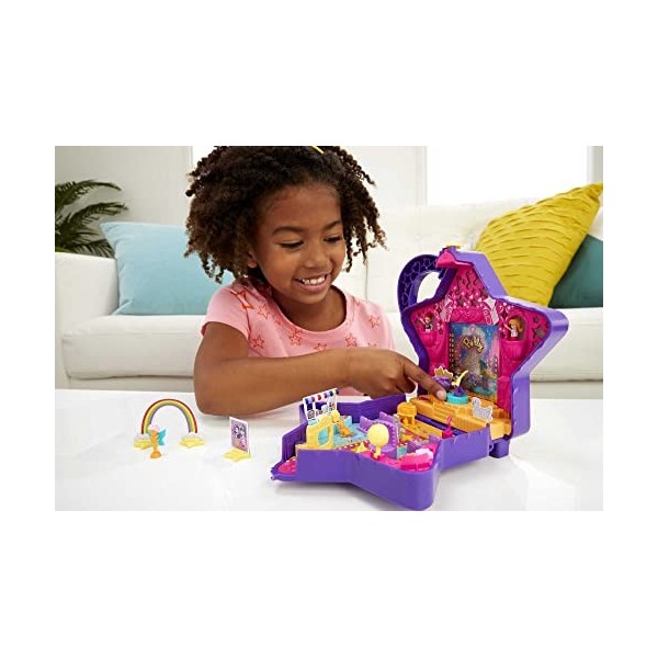 Polly Pocket - Concert des étoiles, Coffret playset avec Accessoires, Jouet pour Enfants 4+ Ans, HGT17