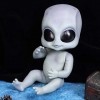 Poupée Alien, Cadeau de Collection de Poupée Extraterrestre Hautement Simulée pour Enfants Adultes, Peinture Détaillée Poupée