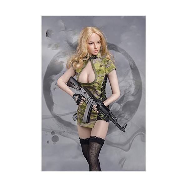 Leying 1/6 Soldat Femme Cheongsam Ensemble De Vêtements Chinois Figure Poupée Vêtements Accessoires A 