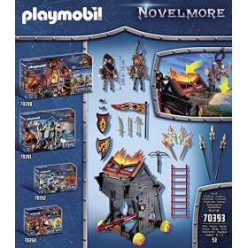 Playmobil 70393 Tour dattaque Mobile des Burnham Raiders - Novelmore Burnham Raiders - Taille Unique