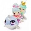 Hatchimals Pixies Riders, Shimmer Babies Pixie Baby Twins with Glider and 4 Accessories Blanc 6061656