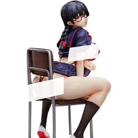 IMMANANT Anime Figure Girl Statue Ecchi Figure Original -Fujimi Fuyuko- 1/5 Action Figurines Jouet Amovible Vêtements Mignon 