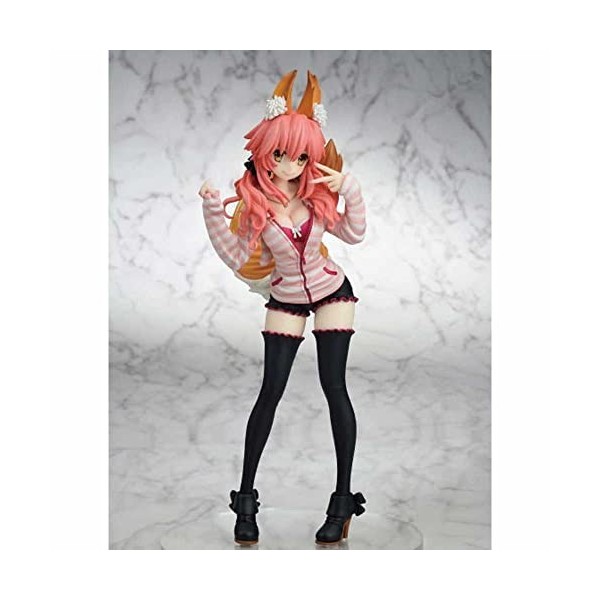 POMONO Waifu Figure Anime Figure Statue Personnage De Bande Dessinée Modèle Fate Extra CCC Tamamo No Mae1/7 Caster Plain Clot