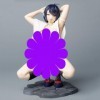 BRUGUI Figurine ECCHI - Saito Naoko - Vêtements détachables Ver. Statue de Personnage danime, Jolie Fille accroupie aux Gros