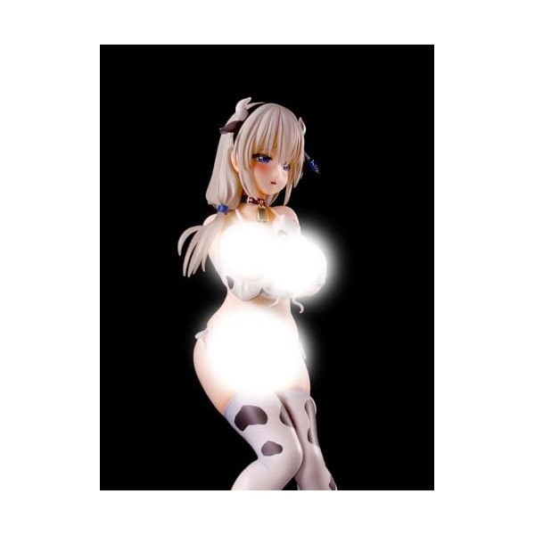 IMMANANT Figurine Hentai Anime Ecchi Tsuki Uzaki [Bikini à Motif Vache] Figurine complète 1/7 Figurines daction Modèle de Pe