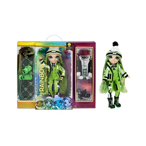 RAINBOW HIGH Winter Break Fashion Doll- Violet Willow Purple 