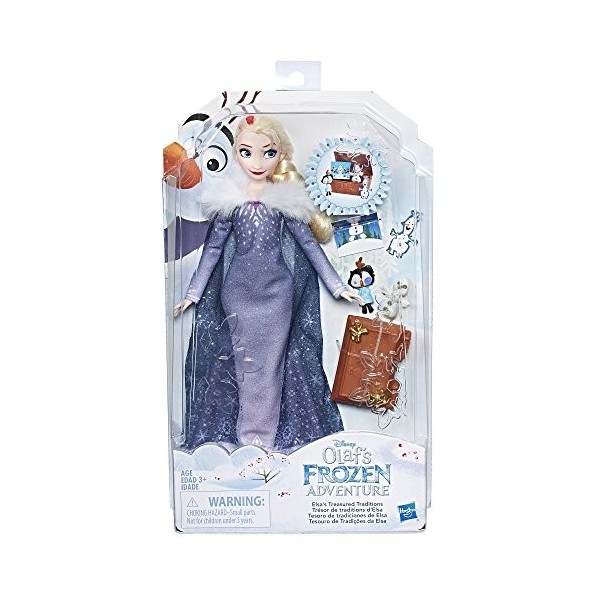 Hasbro Elsa Poupée & Le Trésor | Disney Frozen | La Reine des Neiges C3383