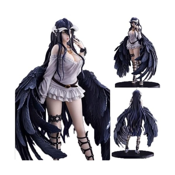 MKYOKO Figurine ECCHI-Overlord Albedo So-Bin Ver. 1/6 -Statue dAnime/Adulte Jolie Fille/Modèle de Collection/Modèle de Perso