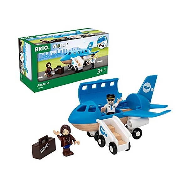 Brio World - Avion de Voyageurs Train, 33306 Multicolore Taille Unique