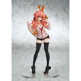 Gexrei 25 cm/9,8 Pouces Tamamo No Mae -Plain Clothes Ver.1/7 Figurine complète/Figurine danime/Modèle de Personnage Peint/Mo