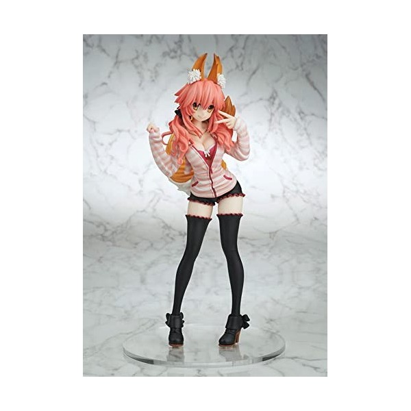 Gexrei 25 cm/9,8 Pouces Tamamo No Mae -Plain Clothes Ver.1/7 Figurine complète/Figurine danime/Modèle de Personnage Peint/Mo