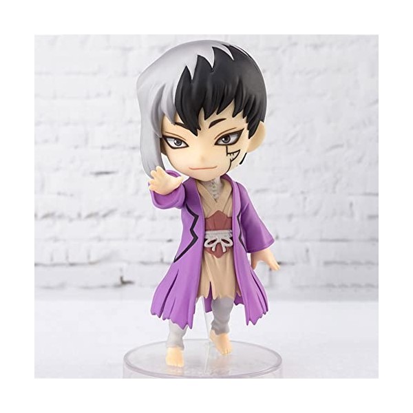 Dr. Stone Stone Age Light Mist Fantasy Q-version Doll 丨 Formes variables, vives et mignonnes 丨 Matériau PVC, peinture de haut