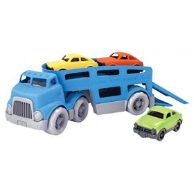 Green Toys Car Carrier Vehicle Set Toy, Blue