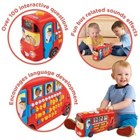 Vtech – Playtime Bus with Phonics – Autobus Educatif Version Anglaise Import UK 