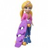 Mattel Polly Pocket Active Pose Doll - Skateboard Polly