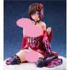 POMONO Ecchi Figure Anime Figure Personnage Original Pelé Retour Kimono 1/6 Kimono VER. Doux Poitrine Assis Posture Mignon Po