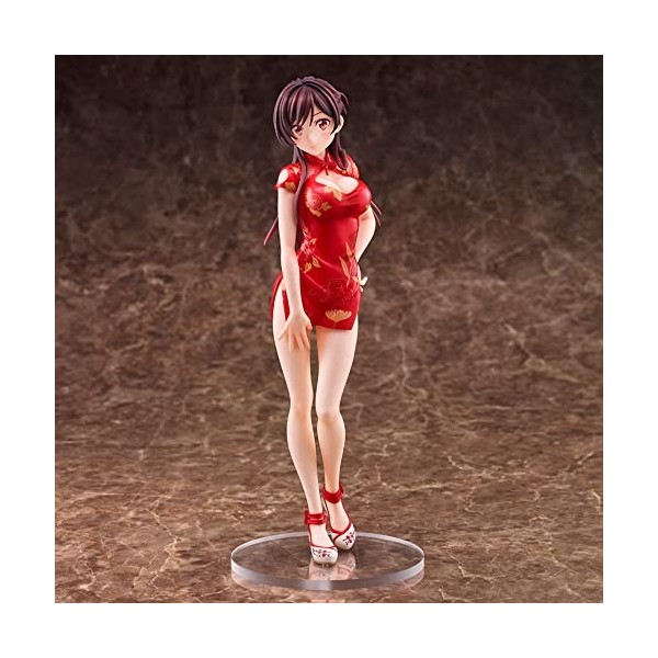 COCOMUSCLES Rent-A-Girlfriend - Chizuru Mizuhara - China Dress Ver.- Figurine Complète - ECCHI Anime Figure - Anime Girl Coll