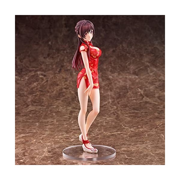 COCOMUSCLES Rent-A-Girlfriend - Chizuru Mizuhara - China Dress Ver.- Figurine Complète - ECCHI Anime Figure - Anime Girl Coll