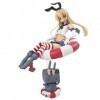 EASSL Personnage de Jeu Shimakaze modèle Figure丨15cm Statique Assis Fille poupée Jouet avec Base décoration de Bureau Ornemen