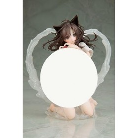 PelcoR Ecchi Anime Figures - Original - Pure X Shiko X Milk - Yasu Nao - 1/6. /Poitrine souple/filles doreille de chat/vêtem