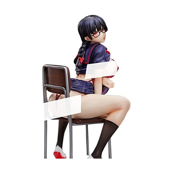 PIELUS Ecchi Figure Original -Fujimi Fuyuko- 1/5 Anime Girl Figure Amovible Vêtements Action Figurines Hentai Figure Statue J