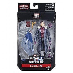 Marvel Hasbro Legends Series Avengers, figurine de collection Baron Zemo de 15&nbsp;cm, pour enfants, dès 4 ans, F03235X0, Multi