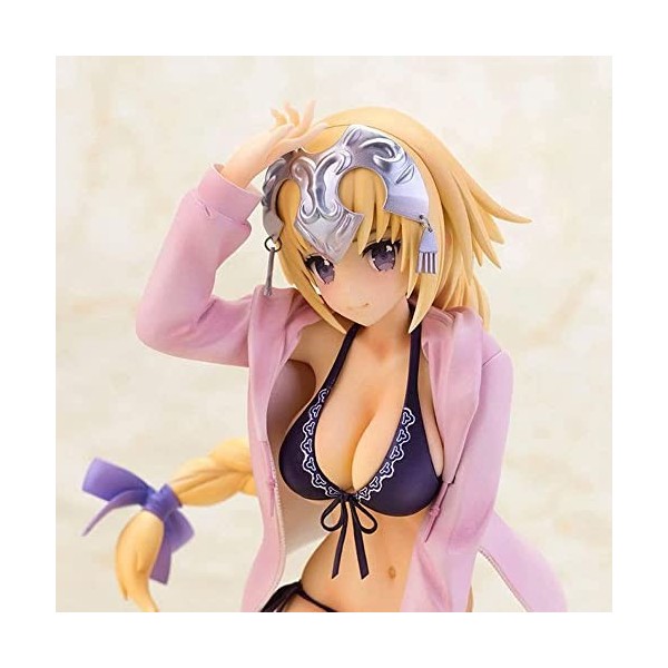 BOANUT Figurine Fate/Extella FGO Nero Claudius Ecchi, Maillot de Bain Bikini Assis Ver. Anime Figure Cute Busty Anim, Anime C