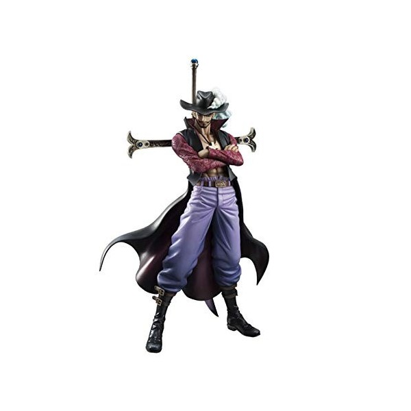 BOOJOOK Seven Warlords De Mer Hawkeye Mihawk Modèle De Caractère Cadeau Ornament Anime Accessoires De Bureau Modèle De Bureau