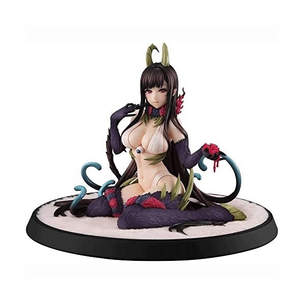 BRUGUI Peinture Originale - Chèvre Noire - Chiba - 1/8 Ver. Vêtements Détachable Gros Seins Assis Demon Sister Anime Personna