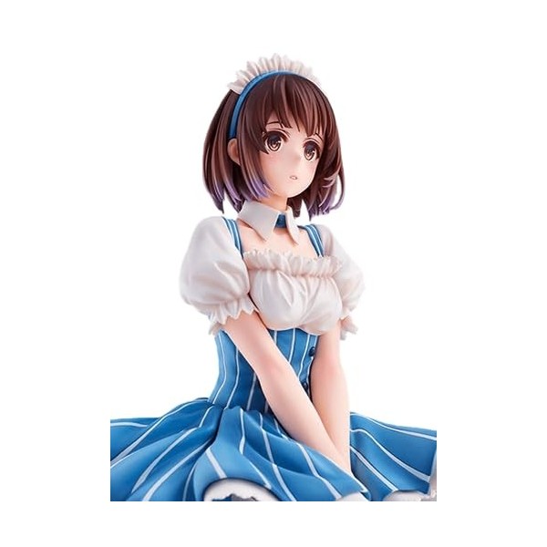 LOXACO Figurine Anime Ecchi - Kato Megumi - 1/7 - Maid Ver. Action Figure Cartoon Jouets Modèle Jouets Collection Animation P