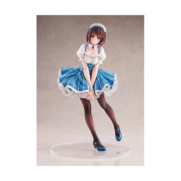 LOXACO Figurine Anime Ecchi - Kato Megumi - 1/7 - Maid Ver. Action Figure Cartoon Jouets Modèle Jouets Collection Animation P