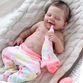 CUCUFA Dolls, 21 Pouces poupées de bébé en Vinyle en Silicone en Silicone en Silicone, poupées de bébé en Silicone Artisanale