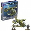 Mega Halo Coffret Mission De Reconnaissance Du Hornet De L’Unsc, Jeu De Construction De Véhicules Avec 4 Mini-Figurines Artic