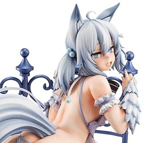 IMMANANT Anime Figure Girl Statue Ecchi Figure -Setsuna＆Freia- 1/7 Action Figurines Jouet Amovible Vêtements Mignon Poupée Dé