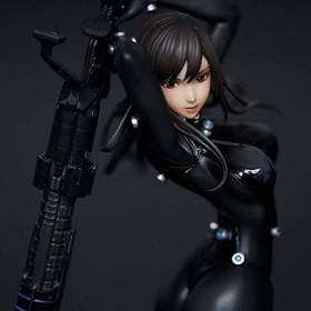 BOANUT Ecchi Figure Hdge Statue Technique n ° 15 Reika X Shotgun Ver. GANTZ: O Exposed Busty Hot Girl Wearing Black Tights Ru